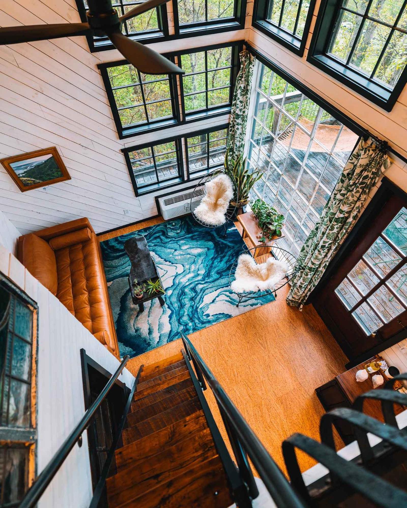 Treetop Hideaways: Wood Lily Treehouse In チャタヌーガ エクステリア 写真